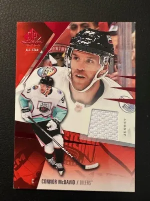 2023-24 SP Game Used - Connor McDavid - All Star jersey front
